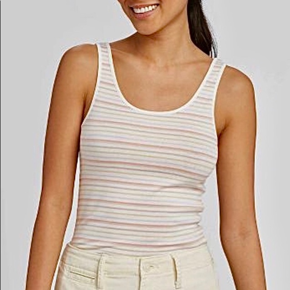 NWT Soft, striped, tank top